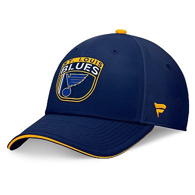 Men's Fanatics Navy St. Louis Blues 2024 NHL Draft Flex Hat