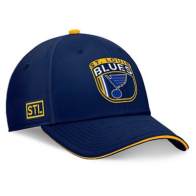 Men's Fanatics Navy St. Louis Blues 2024 NHL Draft Flex Hat