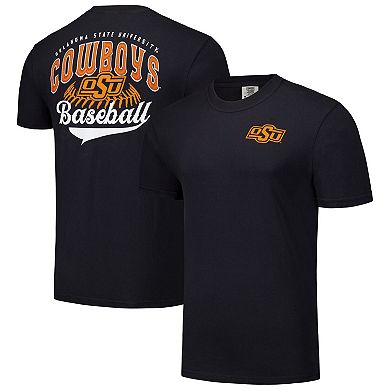 Men's Black Oklahoma State Cowboys Baseball Comfort Colors T-Shirt