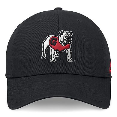 Men's Nike Black Georgia Bulldogs Legacy Club Performance Adjustable Hat