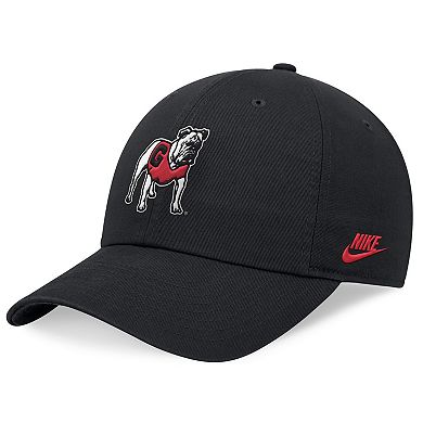 Men's Nike Black Georgia Bulldogs Legacy Club Performance Adjustable Hat