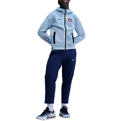 Men's Nike Blue Team USA Tech Fleece Full-Zip Hoodie