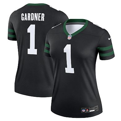 Women's Nike Ahmad Sauce Gardner Black New York Jets Legend Jersey