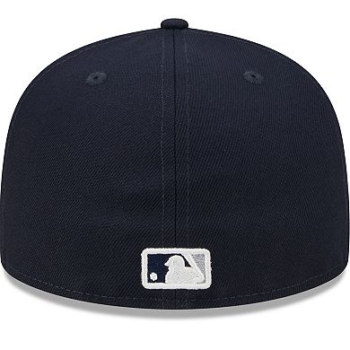 Men's New Era  Cream/Navy New York Yankees 2024 MLB All-Star Game Workout 59FIFTY Fitted Hat