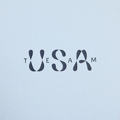 Men's Nike Light Blue Team USA Tour Performance Polo