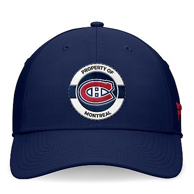 Men's Fanatics Navy Montreal Canadiens Authentic Pro Training Camp Flex Hat