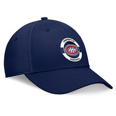 Men's Fanatics Navy Montreal Canadiens Authentic Pro Training Camp Flex Hat