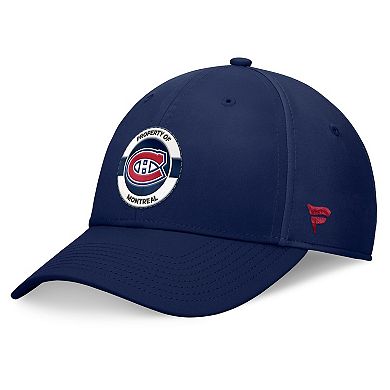 Men's Fanatics Navy Montreal Canadiens Authentic Pro Training Camp Flex Hat