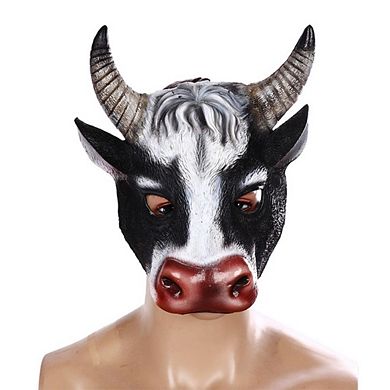 Halloween Cow Full Face Mask Realistic Look Mask