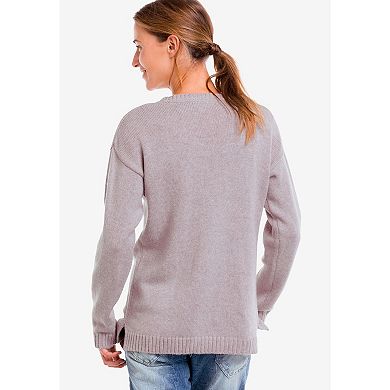 Ellos Women's Plus Size Love Sweater