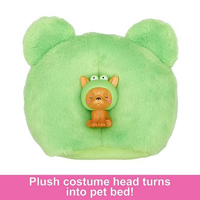 Barbie?? Cutie Reveal Costume Puppy as Frog Doll & Accessories with 10 Surprises