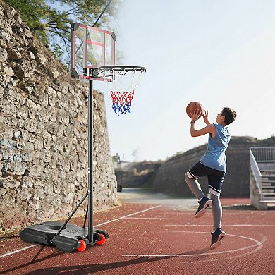 Basketball Hoop Stand 5 Feet-6.8 Feet Height Adjustable