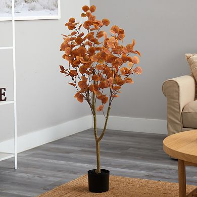 4' Autumn Eucalyptus Artificial Tree