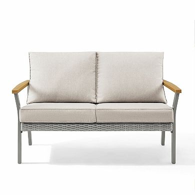 Modern Loveseat 2-Seat Sofa - Compact Couch for Small Spaces