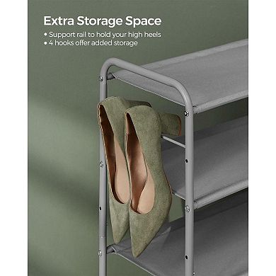 Height-adjustable Shoe Rack For Entryway, Hallway & Closet