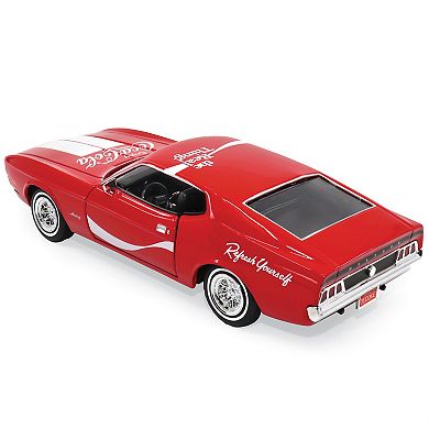 Collections Etc Coco-cola 1971 Ford Mustang 1:24 Scale Cast Model