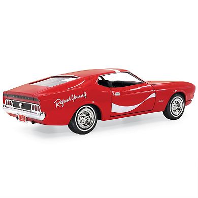 Collections Etc Coco-cola 1971 Ford Mustang 1:24 Scale Cast Model