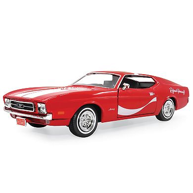 Collections Etc Coco-cola 1971 Ford Mustang 1:24 Scale Cast Model