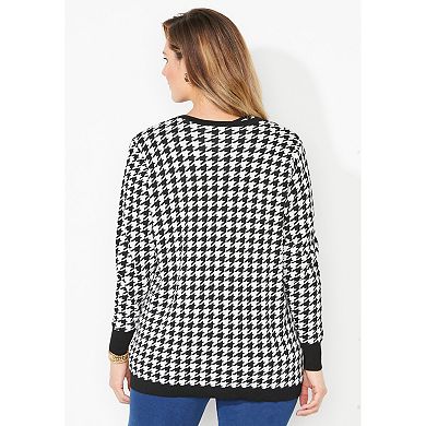 Catherines Women's Plus Size Liz&me Classic Cardigan