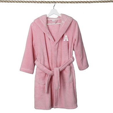 Linum Home Textiles Personalized Linum Kids SUPER PLUSH Double Brushed Hooded Bathrobe