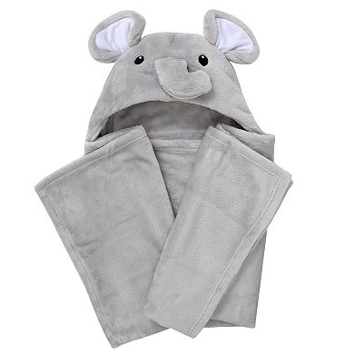 Baby Essentials Bear Hooded Baby Blanket