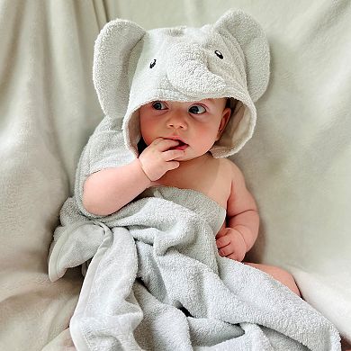 Baby Essentials Hooded Towel & Washcloth Set