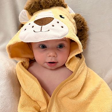 Baby Essentials Hooded Towel & Washcloth Set