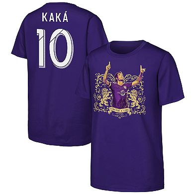 Youth Ricardo Kaka Purple Orlando City SC Legends Night Name & Number T-Shirt