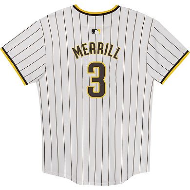 Preschool Nike Jackson Merrill White San Diego Padres Home Player Game Jersey