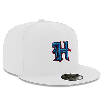 Men's New Era White Houston Texans Standard 9FIFTY Snapback Hat