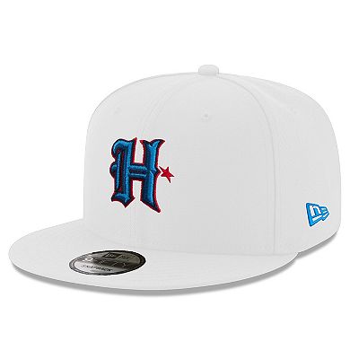 Men's New Era White Houston Texans Standard 9FIFTY Snapback Hat