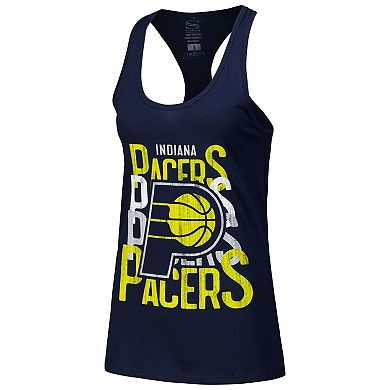 Women's Stadium Essentials Navy Indiana Pacers Dedication Tank Top