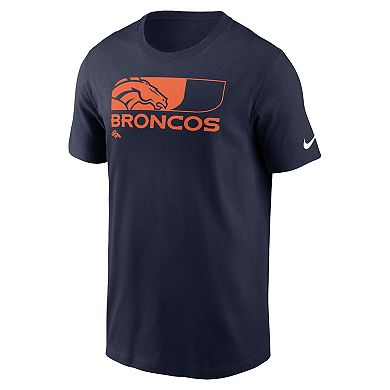 Men's Nike Navy Denver Broncos Air Essential T-Shirt