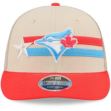 Men's New Era  Cream Toronto Blue Jays 2024 MLB All-Star Game  Meshback Low Profile 9FIFTY Snapback Hat