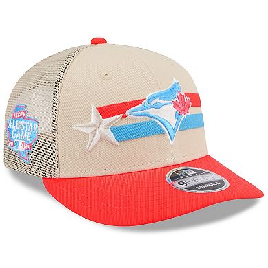 Men's New Era  Cream Toronto Blue Jays 2024 MLB All-Star Game  Meshback Low Profile 9FIFTY Snapback Hat