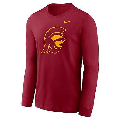 Men's Nike Cardinal USC Trojans Alternate Logo Long Sleeve T-Shirt