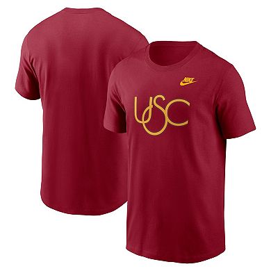 Men's Nike Cardinal USC Trojans Legacy Alternate Logo T-Shirt