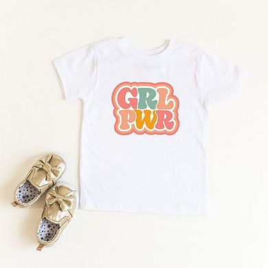 Girl Power Retro Youth Short Sleeve Graphic Tee