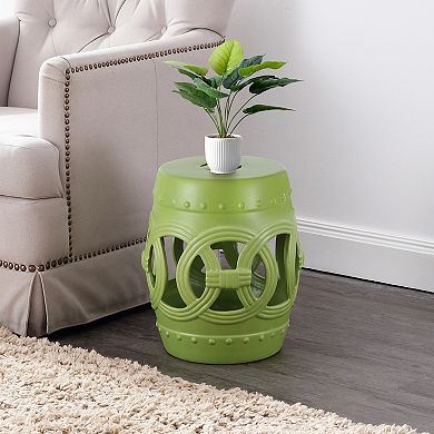 Lucky Chinese Ceramic Drum Garden Stool