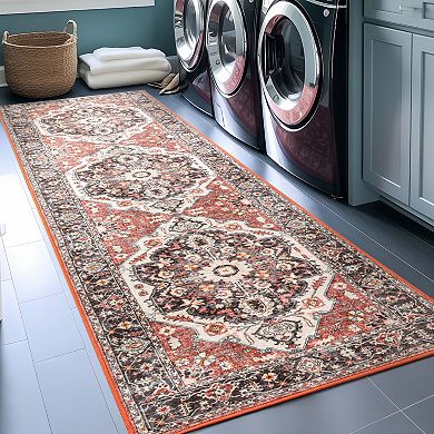 Well Woven Kings Court Zazzu Multi Traditional Medallion Area Rug