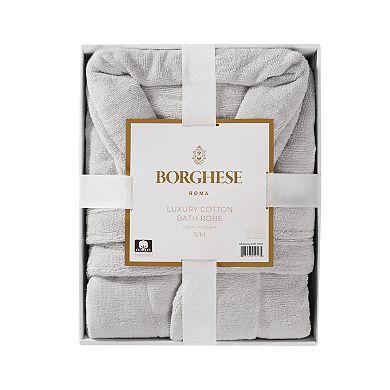 Borghese Roma Luxe Cotton Zero Twist Bath Robe 