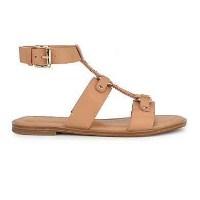 Nine West Jouise Women's Round Toe Casual Flat Sandals