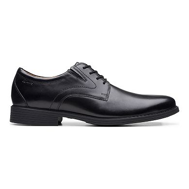 Clarks® Whiddon Plain Men's Leather Oxford Shoes