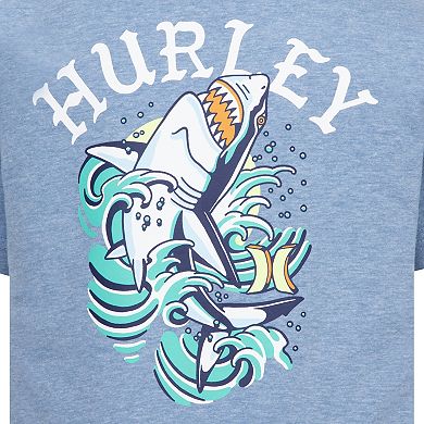 Boys 4-7 Hurley Shark Flash Graphic Tee