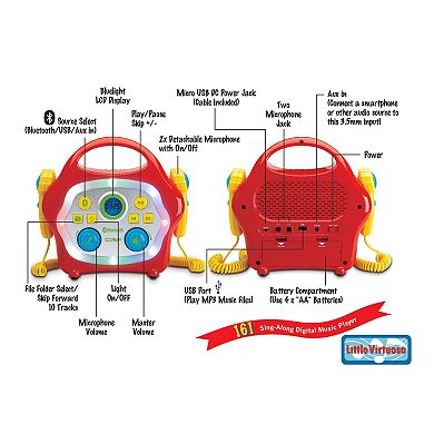 Enviro-Mental Toy Little Virtuoso Sing Along Bluetooth MP3 Player