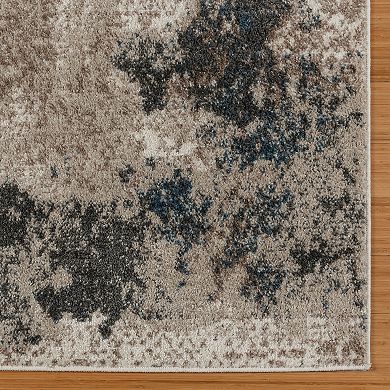 Gertmenian Heirloom Huma Bohemian Abstract Area Rug