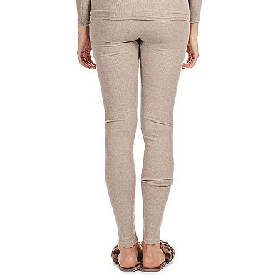 Women's Organic Cotton Classic Ribbed Leggings