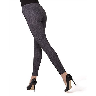 Heathered Tweed Shaping Leggings