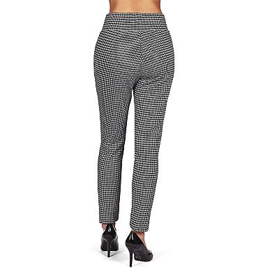 Slim Houndstooth Shaping Leggings