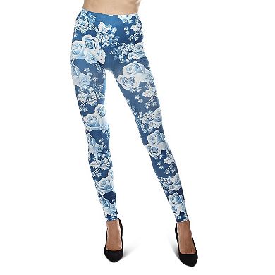 Women's Vintage Floral Leggings